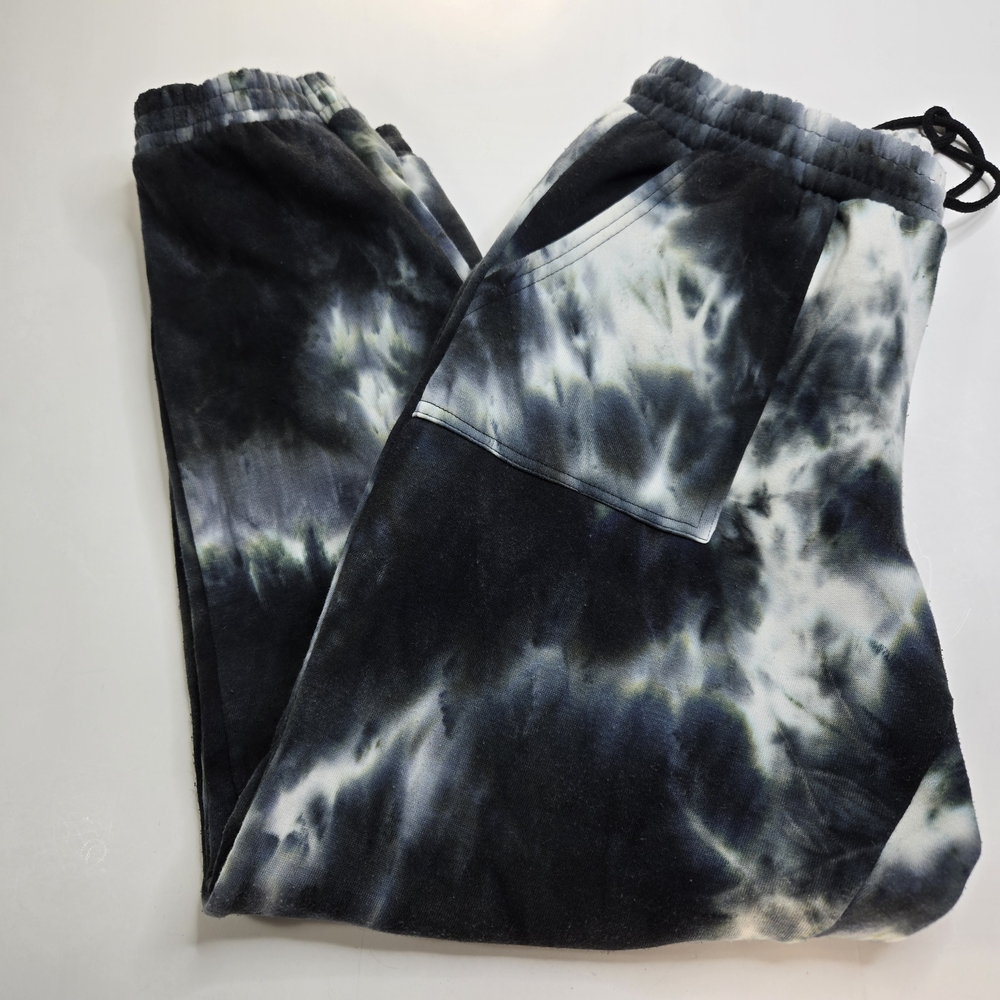Justify Black‎ and White Tie-Dye Pants